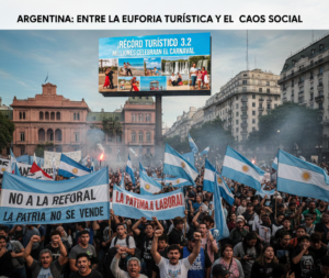 Tensión en Argentina: Entre el Récord Turístico y la Incertidumbre Social por la Reforma Laboral